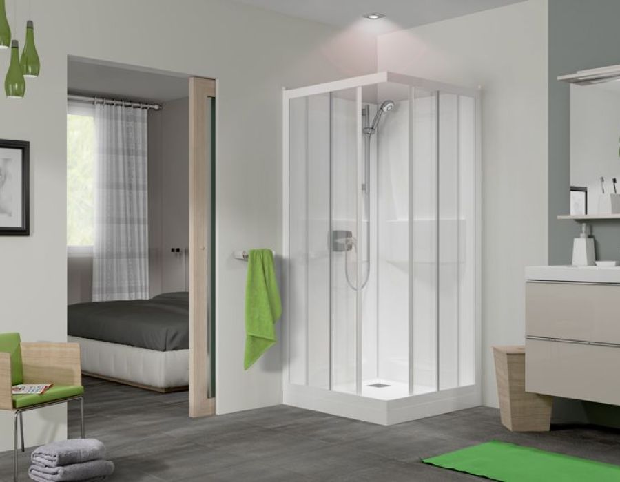 CABINA DUCHA CUADRADA 90 80 70 KINEPRIME 