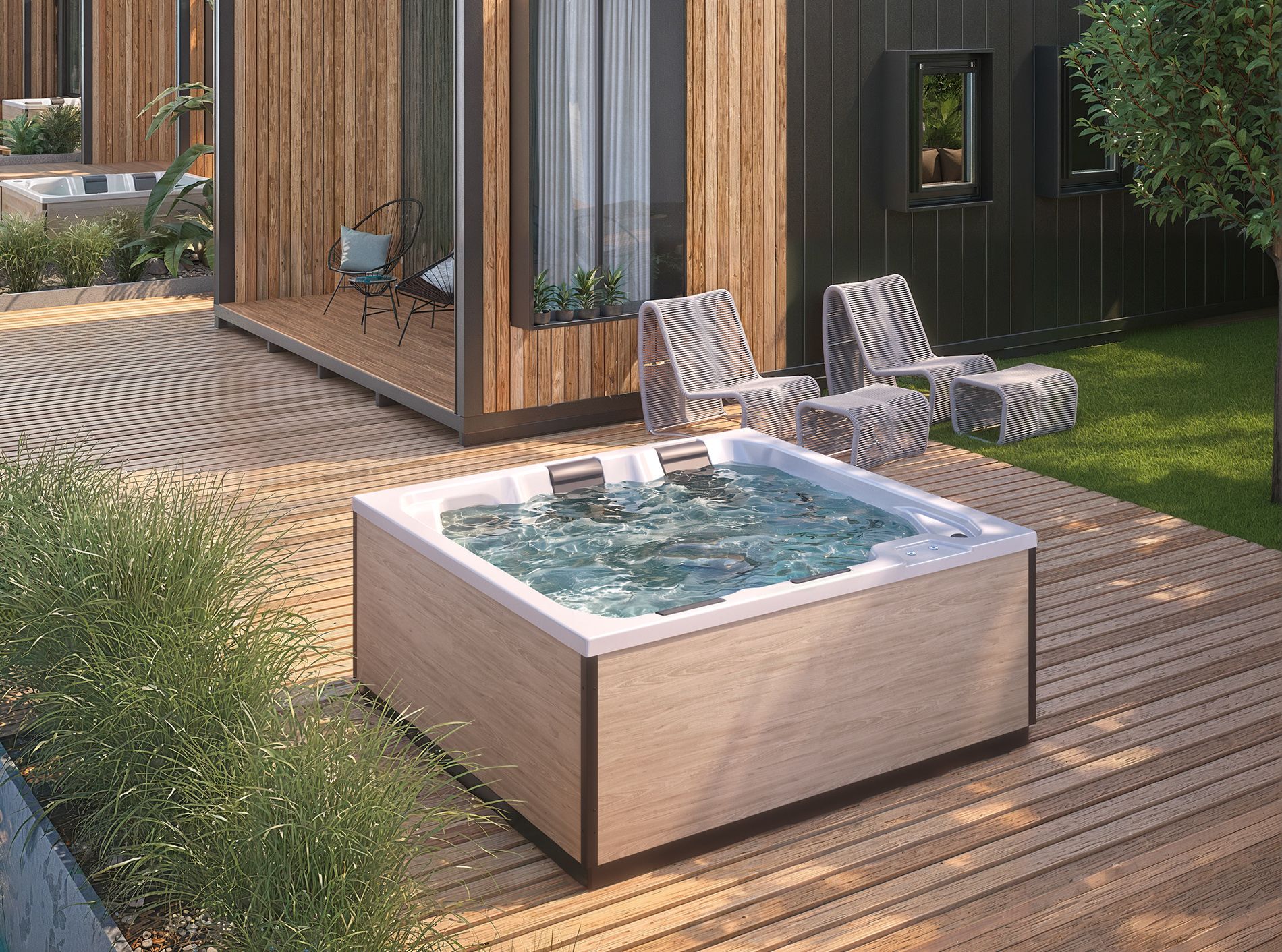 SPA HIDROMASAJE ISEO KINEDO - VISTA AMBIENTE