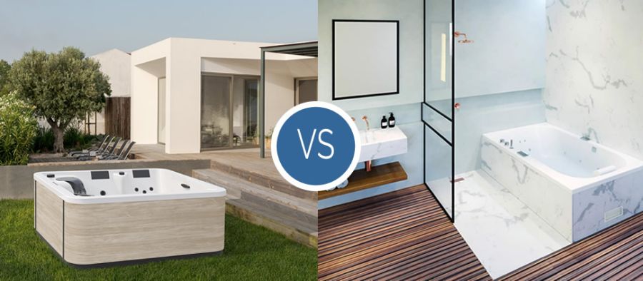 Diferencia entre un Spa y una bañera de hidromasaje