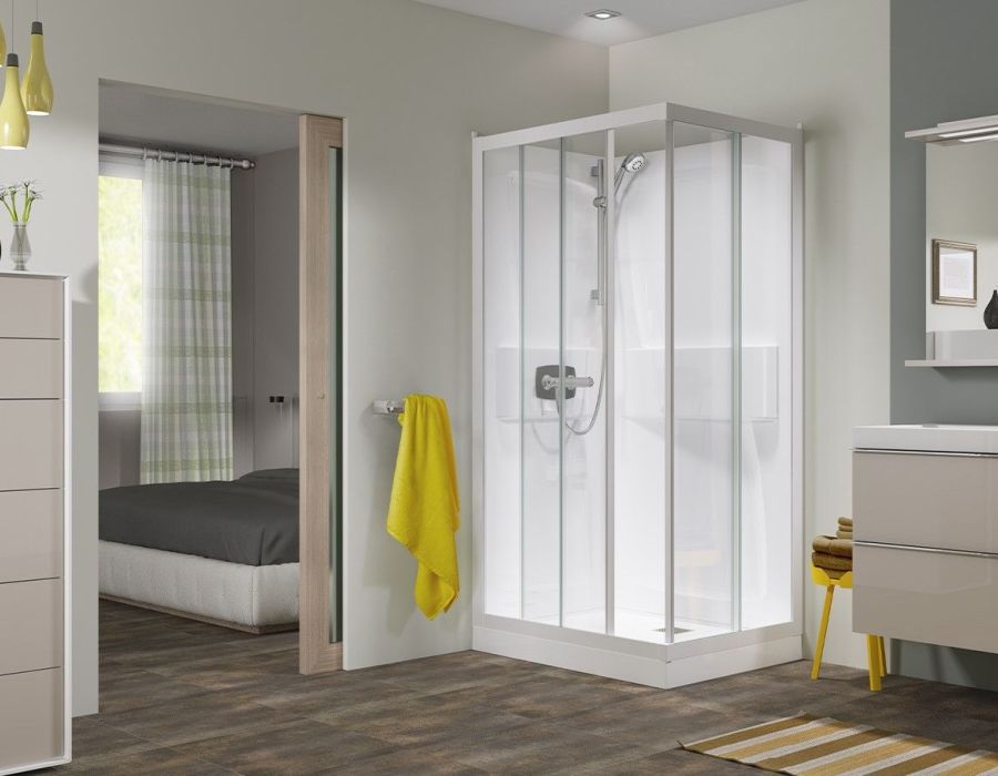 CABINAS DUCHA RECTANGULAR 100X80 KINEPRIME