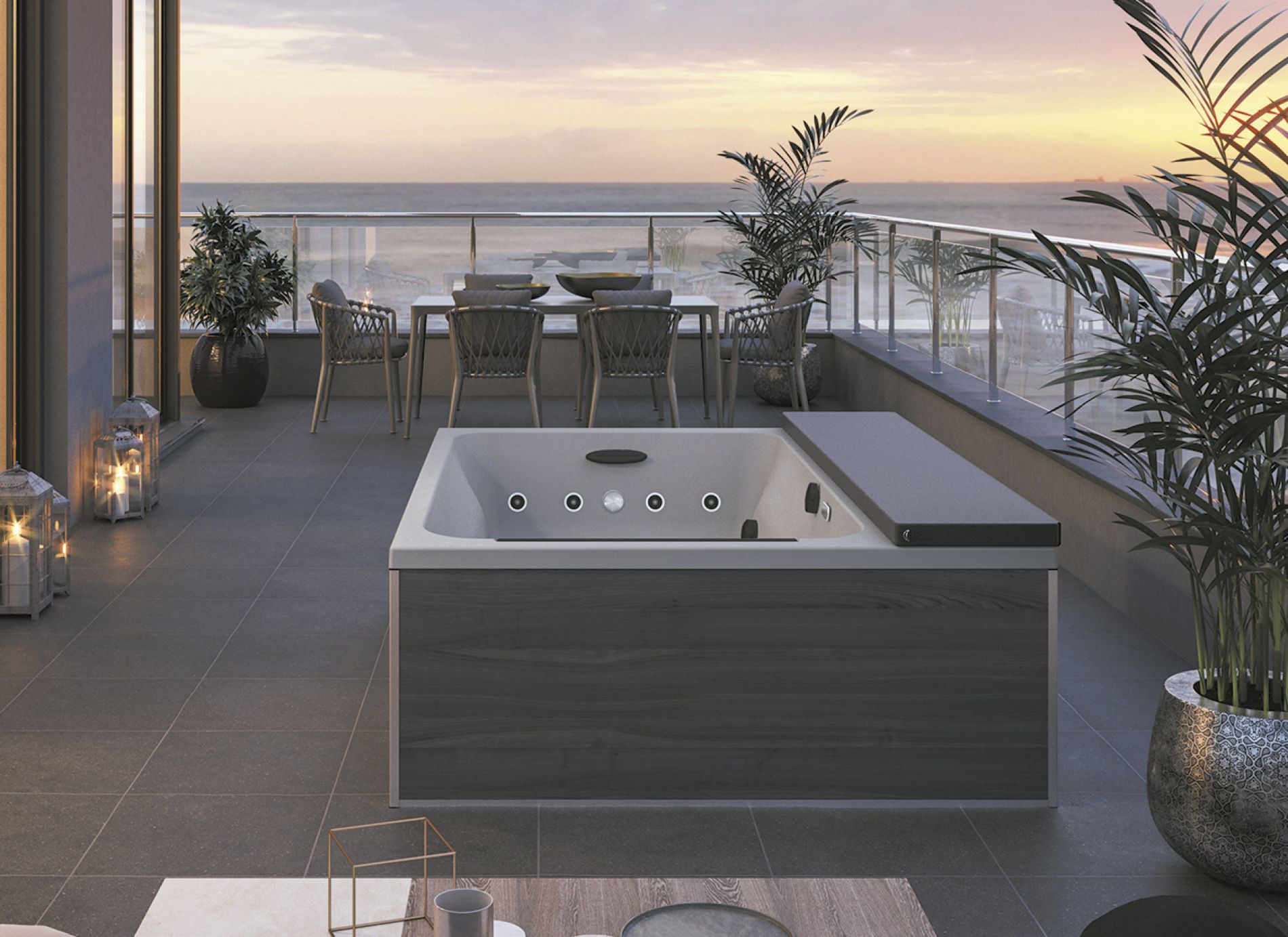 SPA MINIPISCINA LOFT - VISTA AMBIENTE
