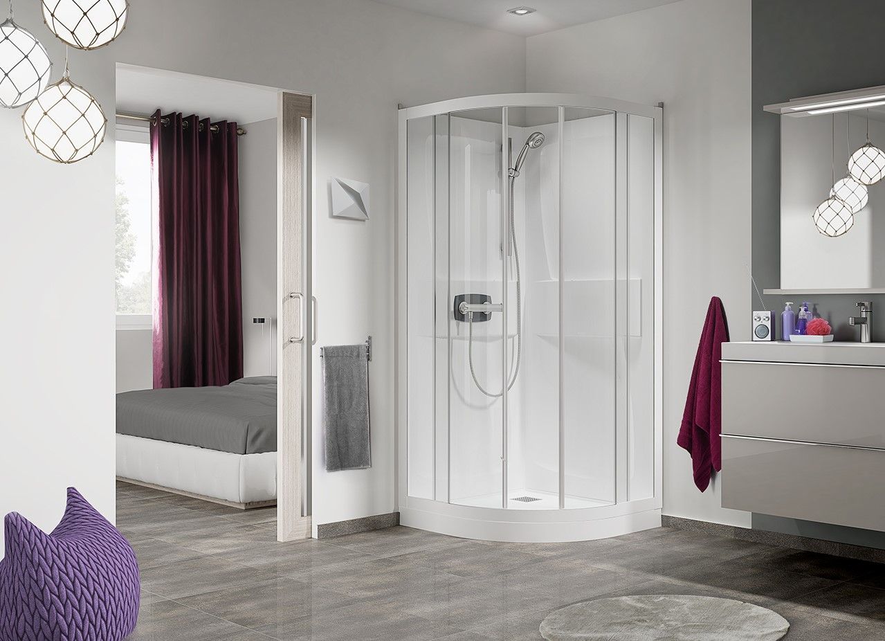 CABINA DUCHA 80 90 KINEPRIME - VISTA AMBIENTE