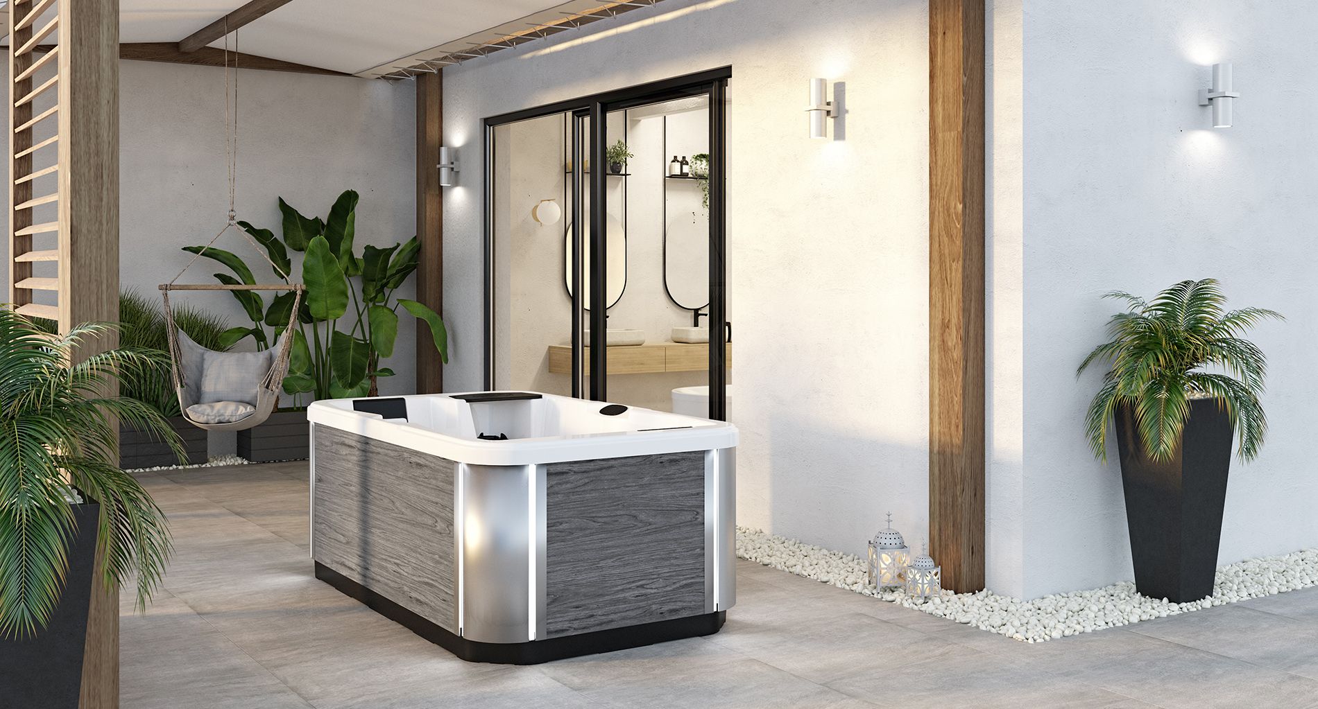 SPA MINIPISCINA ARAL - VISTA AMBIENTE