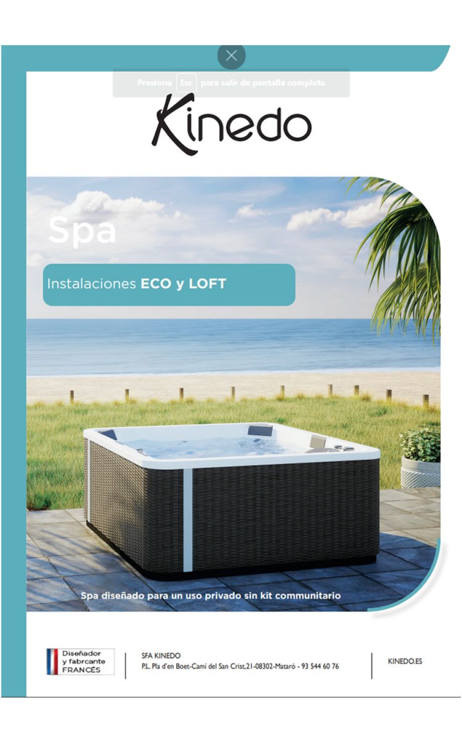 Instalación SPA Eco y Loft